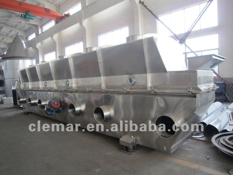 Granules Vibrating Fluid Bed Dryer / Fluidized bed dryer