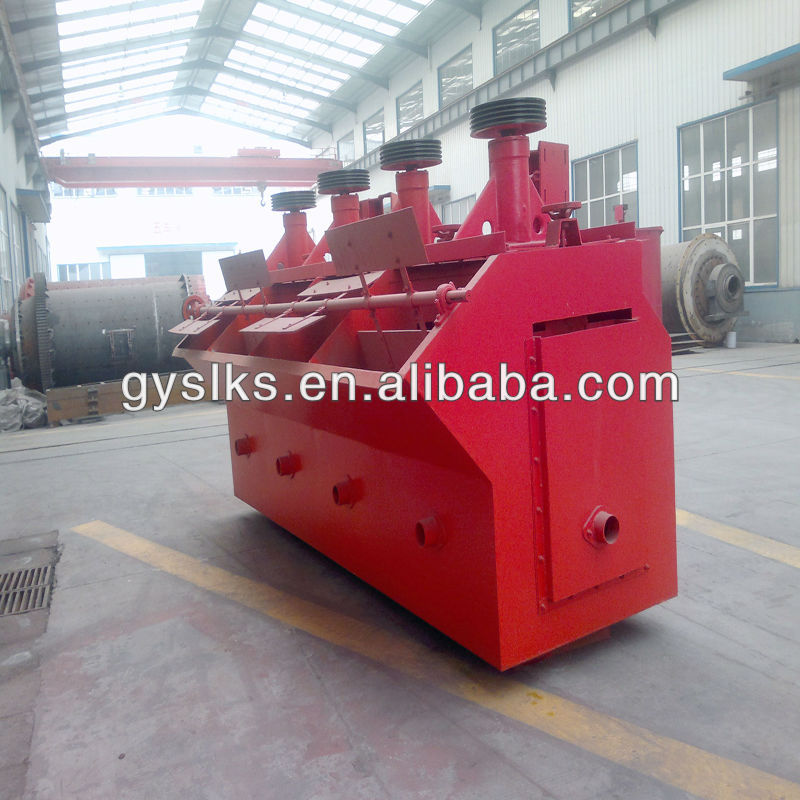 gravity separator Good performence flotation machine Volume:0.13-2.8(m3)/Tank