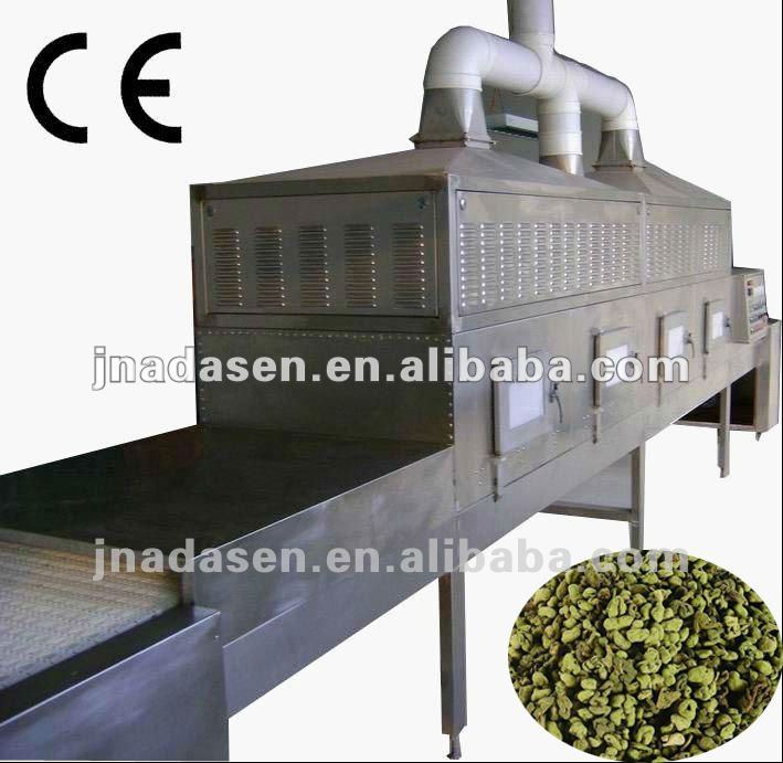 green tea microwave drying machine
