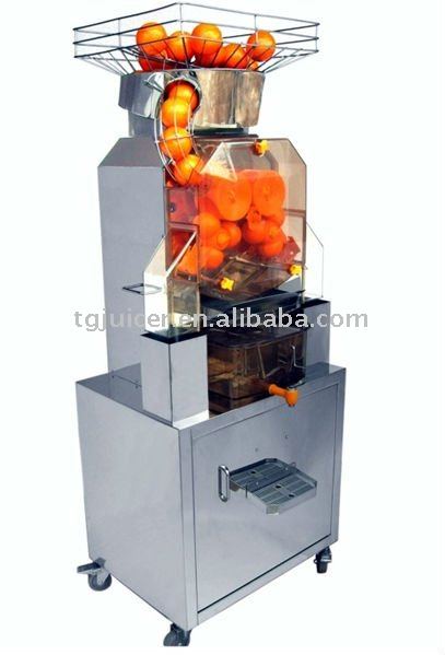 GRT-2000C high efficient all 304 s.steel with cabinet commercial orange squeezer