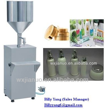 GS-2 pneumatic liquid filling machine/lotion filling machine