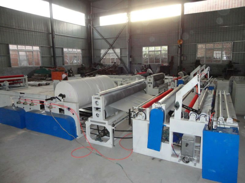 Guangmao Hot Sale High Quality Tissue Paper Rewinding Machine