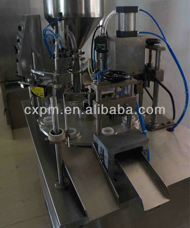 Guangzhou CX cost-effective semi-automatic tube filling sealing machine(cream,honey,shampoo,sauce,jam)