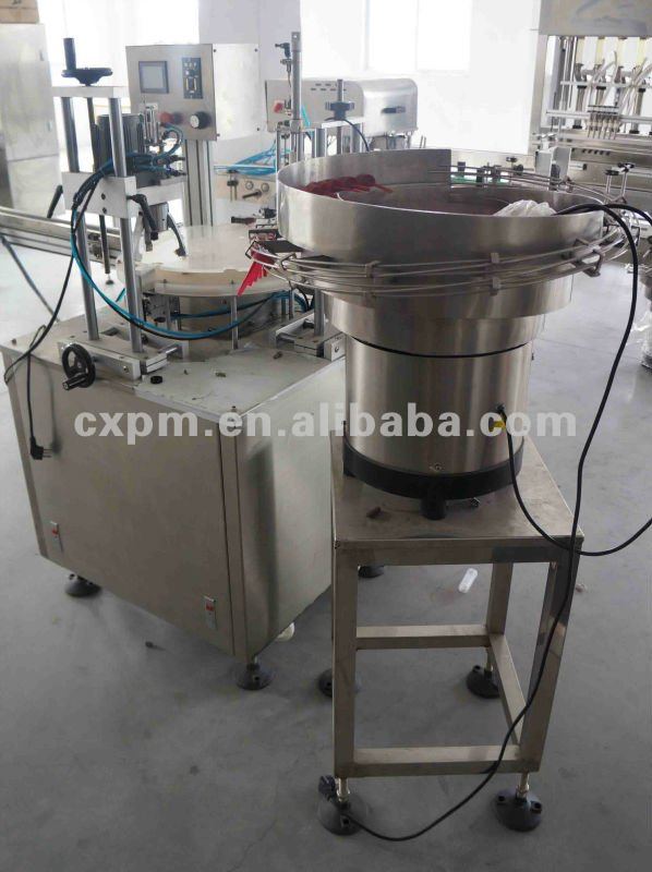 Guangzhou CX rotary hair gel filling and capping machine