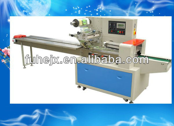 guangzhou fuhe packaging machinery DXDZ-250 automatic sausage soap candy biscuit pillow flow wrapping machine