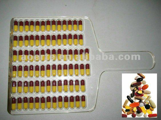 Guaranteed quality Manual organic glass capsule counter 80 holes ***execllent quality and reasonable price***