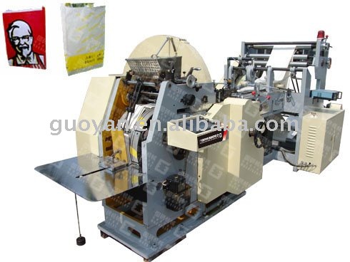 GY400 Automatic Food Paper Bag Making Machine