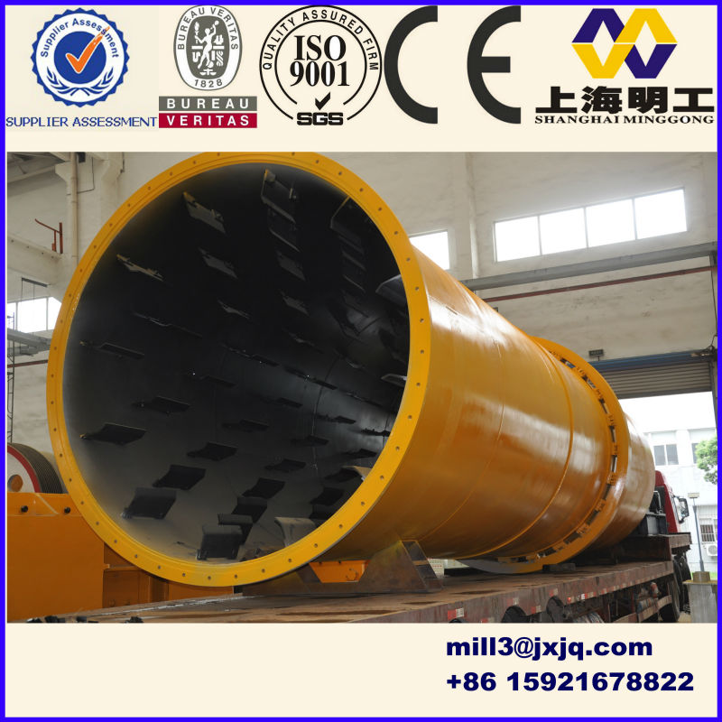 Gypsum sand-rotary dryer with vibration sensor for SKF bearing