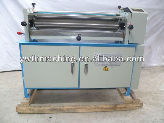 Hand Fed Paperboard Book Cover Gluing Machine