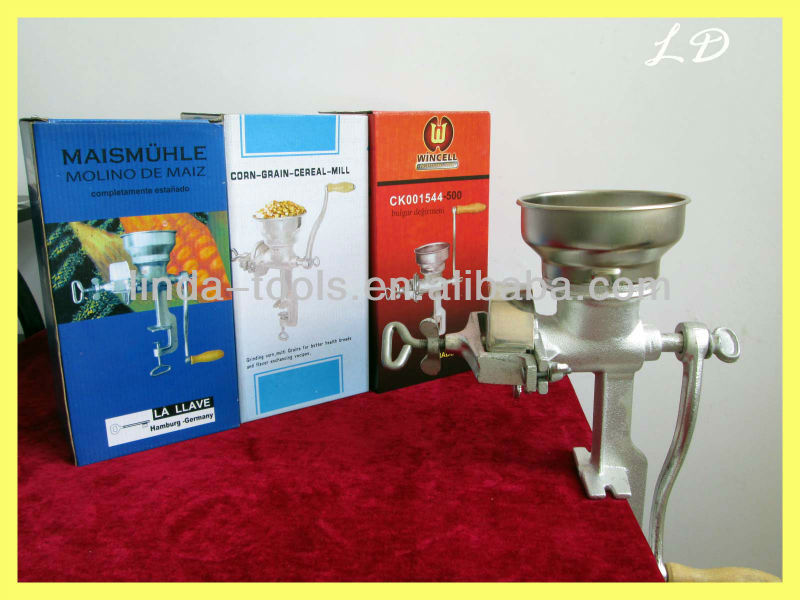 Hand Operate Corn Grinder 500# Short Hopper