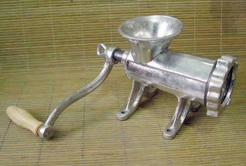 Handle operating meat mincer, Manual Meat Grinder,2013 HOT SALL!!!