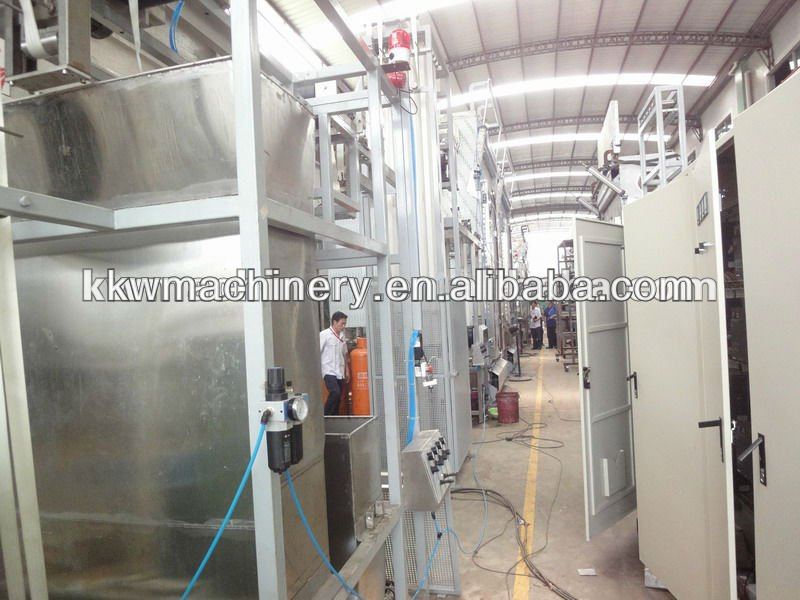 harness webbing continuous dyeing machine