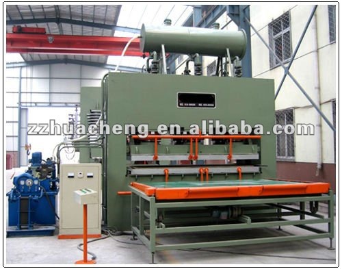 HCN 4*8feet 1200 tons Full automatic short cycle melamine laminating hot press machine/wood working machine /laminating press