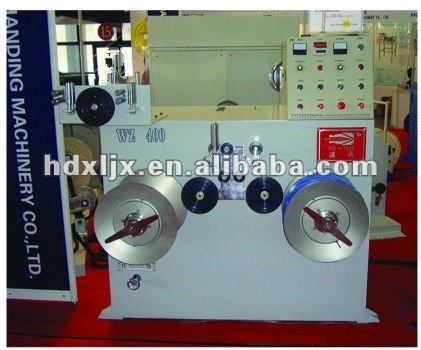 HD-400A Cross reticulated double coiling machine for Cat5 and Cat6
