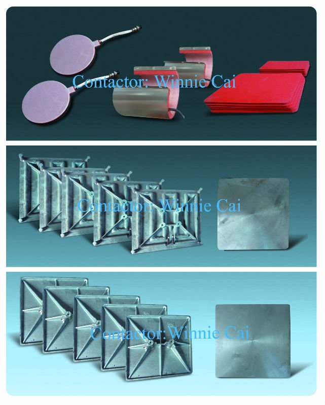 heaing plate and silicon pad