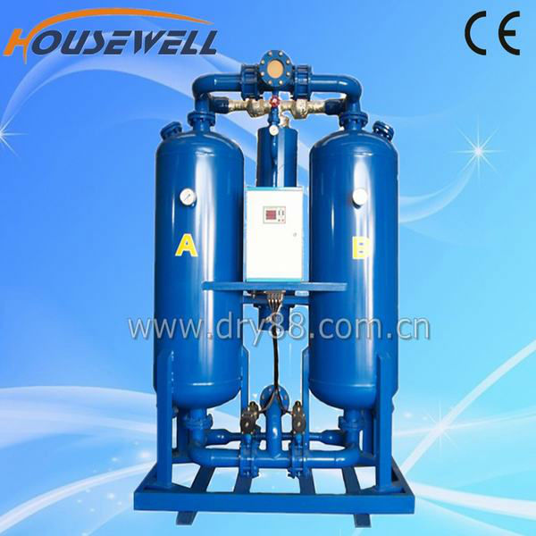 Heated Desiccant Air Dryer,dew point -40Deg.C~-70Deg.C,air loss 6%,air capacity 0.7~510m3/min