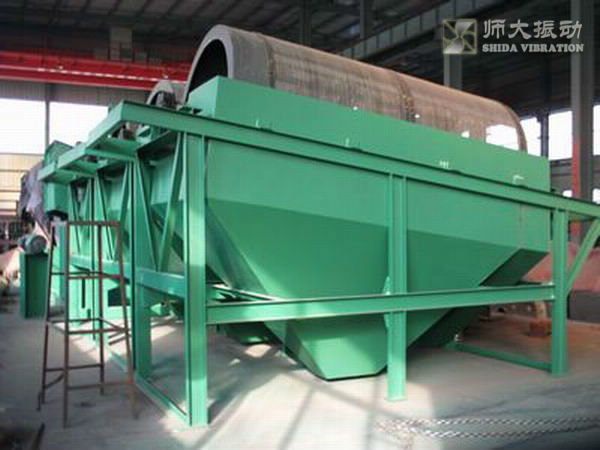 Heavy-duty Copper Ore Trommel Screen with Wash System