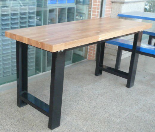 heavy duty steel workbench for workplace