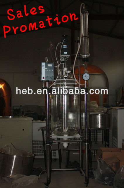 Heb-150L Jacketed Glass Reactor