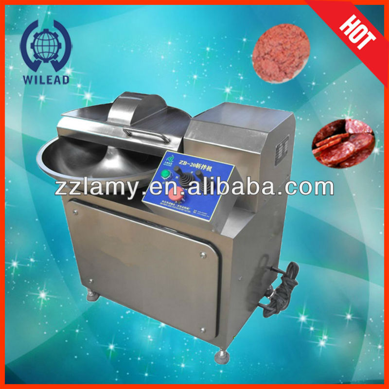 Henan Wilead Produced Stainless Steel 304 ZD-20 Dual Speed Bowl Cutter