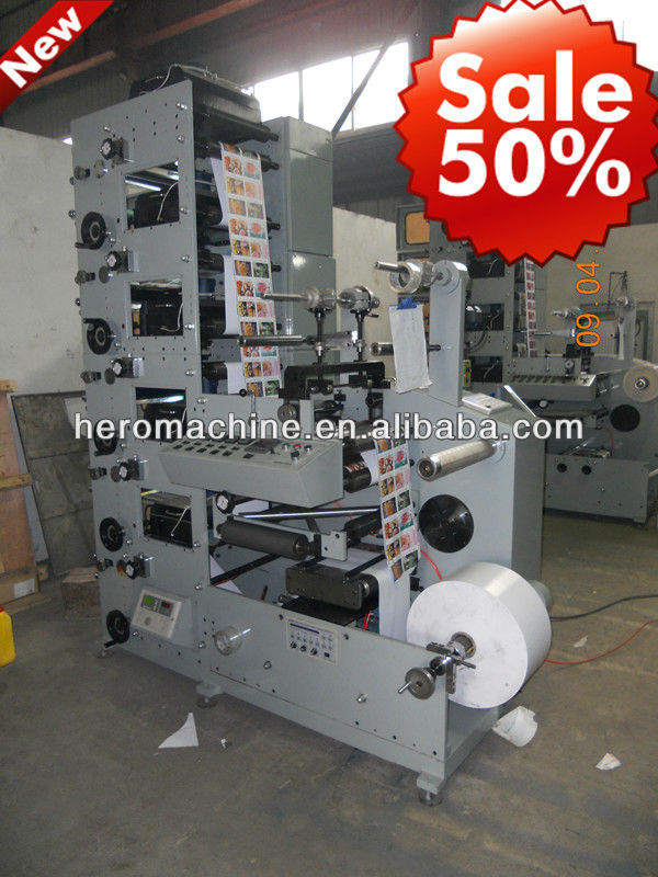 HERO BRAND Adhesive Paper Label Printing Machine