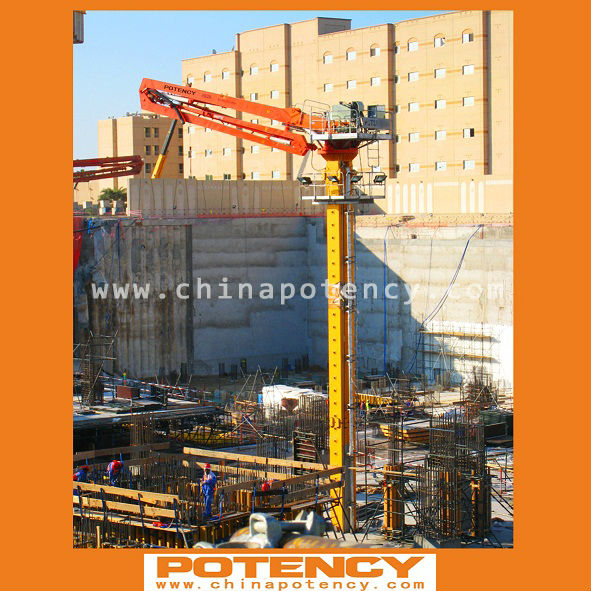 HG32B/32M/4 booms/ concrete placing boom/ Star product: www.chinapotency.com