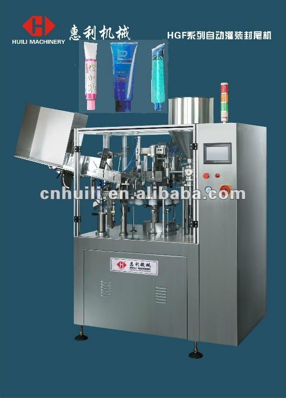 HGF-50 Autoatic tube filling and sealing machine with Mitsubishi spare parts