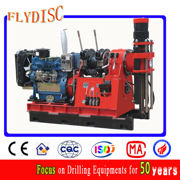 HGY-650 core sample drilling rig for soil/rock survey and mining exploration