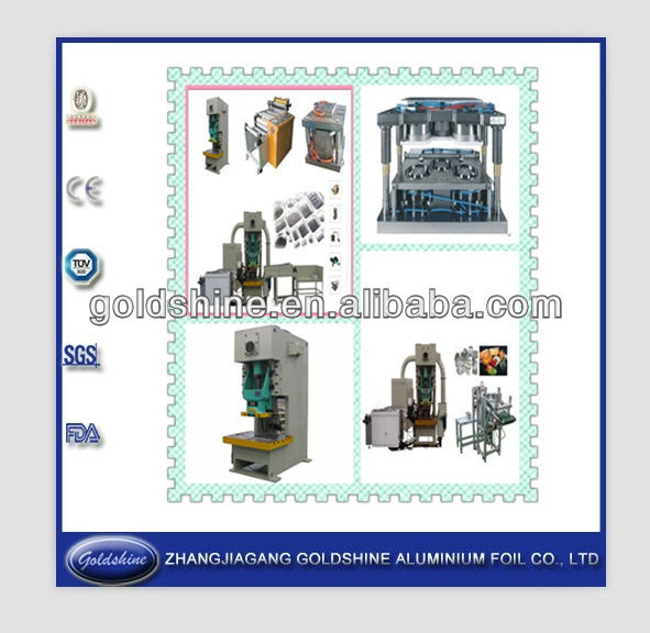 High Accuracy Aluminium Foil Tray Making Machine(CE,ISO)