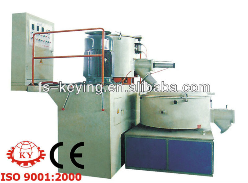 high and low speed mixer for plastic powder