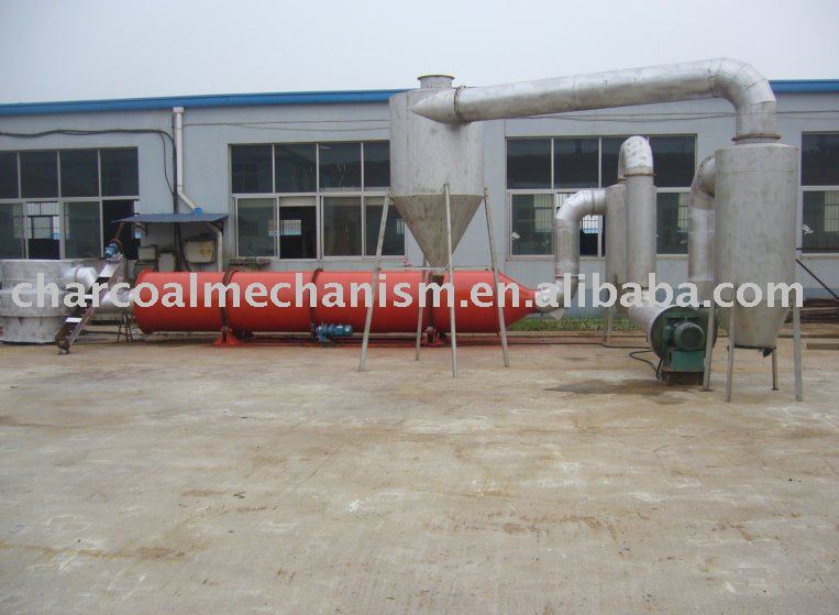 high efficency saw dust rotary dryer