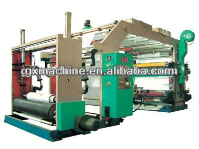High Efficiency 4 colors flexo printing machine price