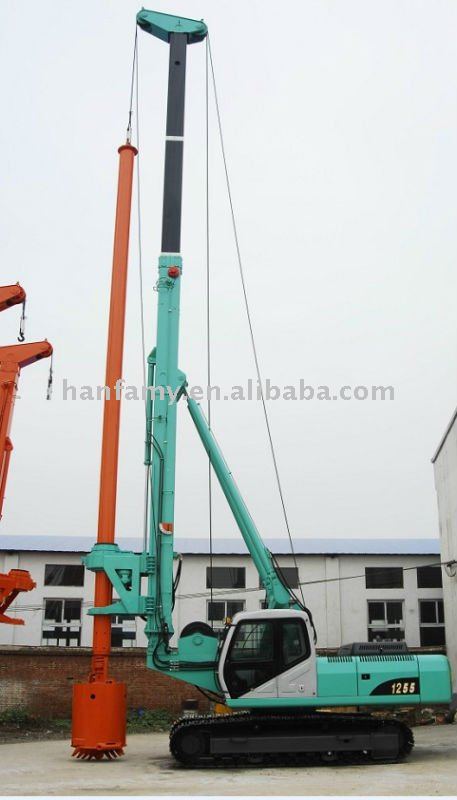 High Efficiency and Quality Warranty! Mini Crawler Type Pile Drilling Machine HF1255!