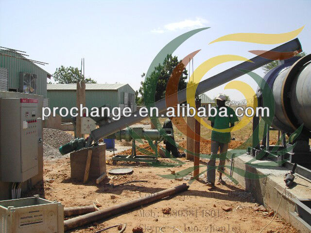 High efficiency and Small Footprint Dry Chicken Manure with best quality from Henan Bochuang machinery