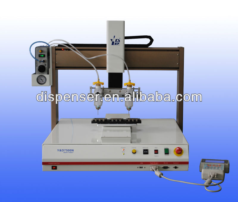 High efficiency automactic adhesive multipoint dispenser robot