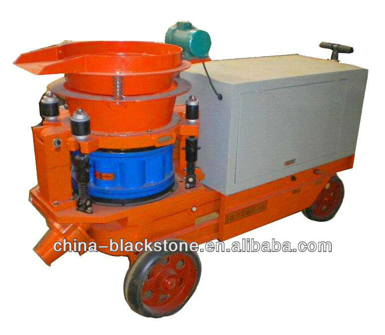 High efficiency cement spraying machine