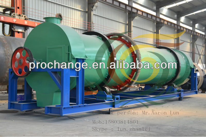 High efficiency Cow Manure Rotary Dryer with best quality from Henan Bochuang machinery