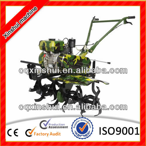 High Efficiency Electric Starter Recoil Gear Shifting High Tilling Scope Diesel &Gasoline spring tine cultivator