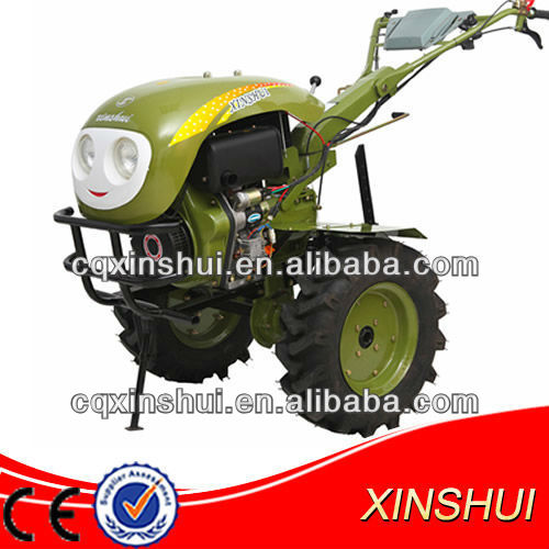 High Efficiency Gear Transmission diesel tiller cultivator