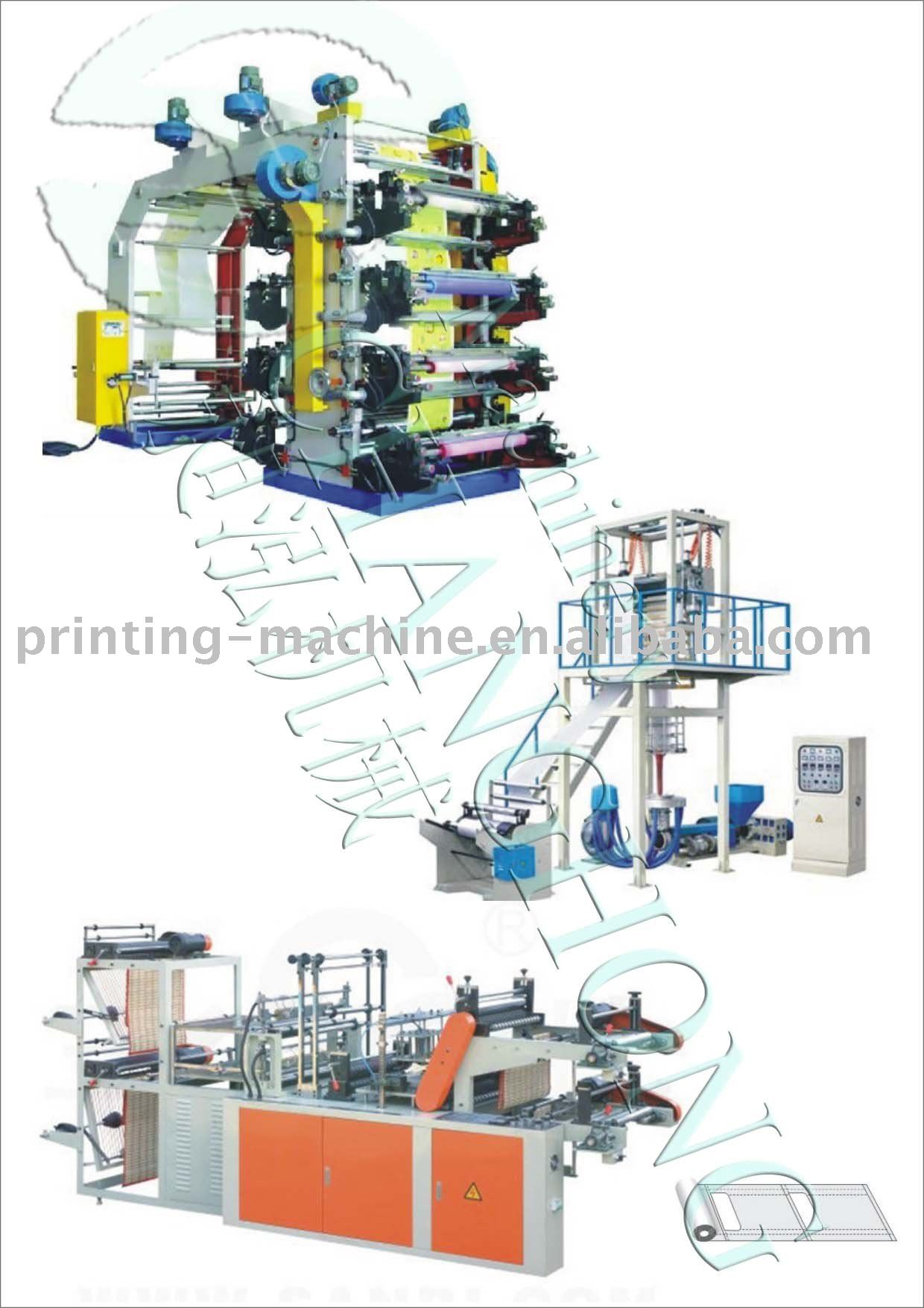 High efficiency Poly Bag Printing/Polythene Printing Machine
