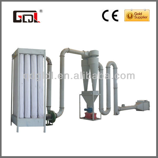 High efficiency sawdust flash dryer