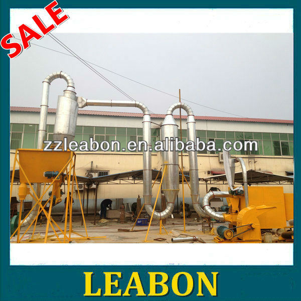 High efficiency wood pellet making line