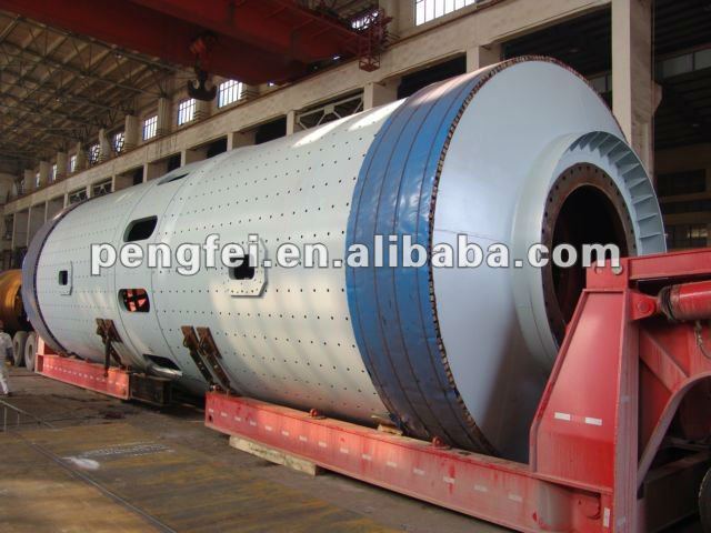 high efficient middle-discharge ball mill produced by Jiangsu Pengfei Group