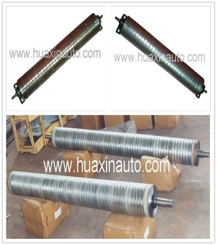 High intensity magnetic roller conveyor