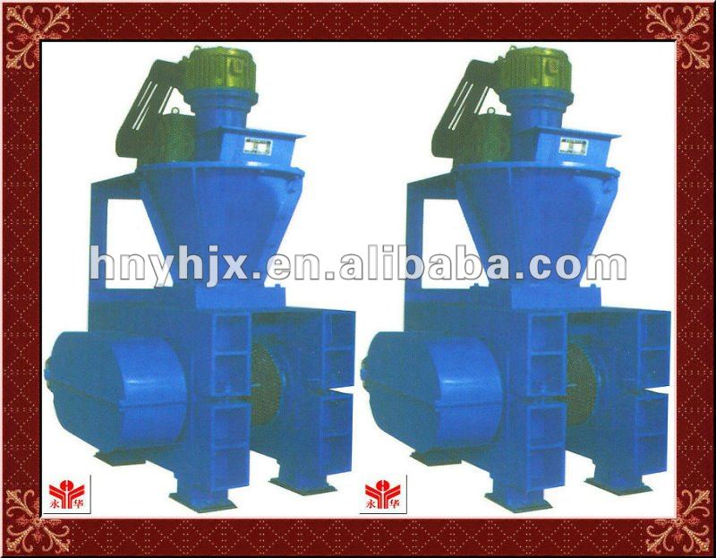 High pelletizing rate hydraulic briquetting machine