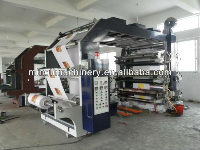 High Precision 6 Colors Flexographic Printing Machine(Best Price)
