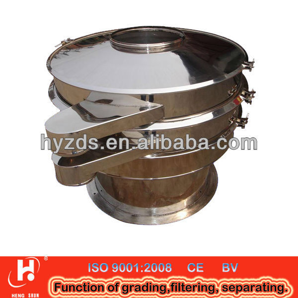 high precision stainless steel vibrating sieve for wheat flour