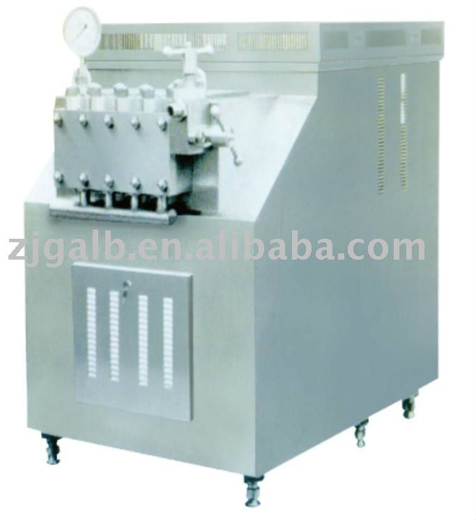 High pressure homogenization pump