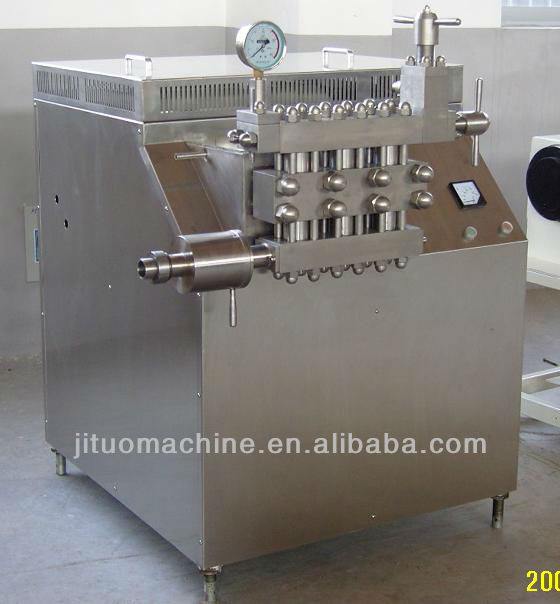 High pressure homogenizer