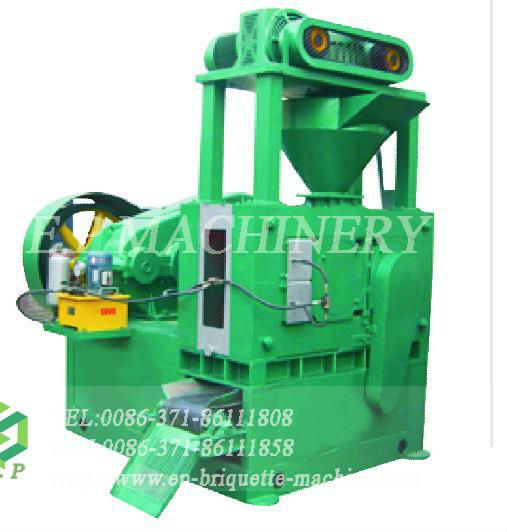 High pressure iron ore briquette press